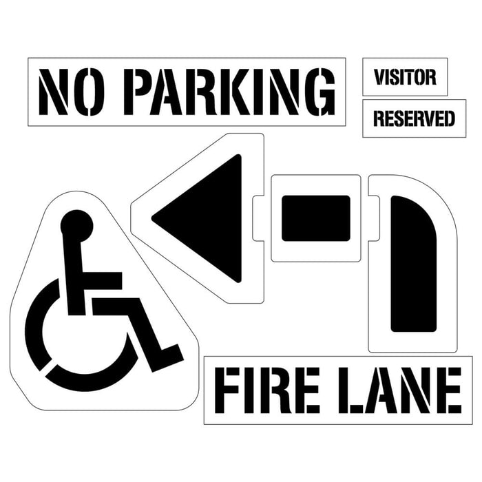 Parking Lot Stencil Starter Kit