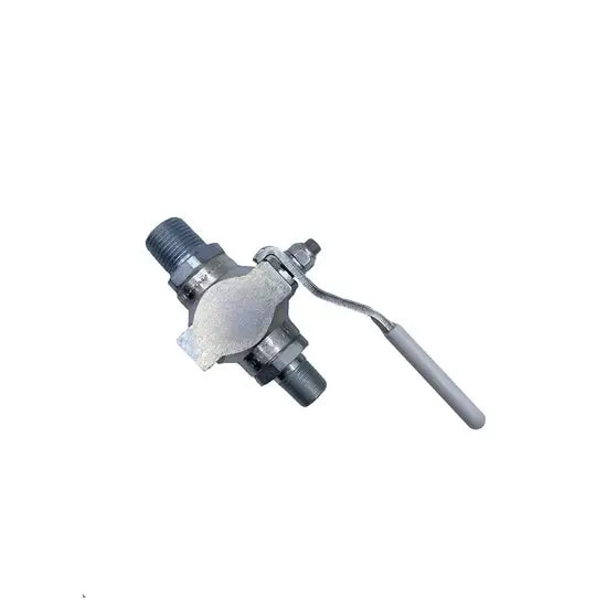NPT Ball Valve (Teflon) - 3/8" NPT x 1/4"