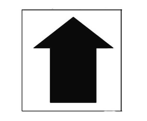 Arrow Warehouse Safety Stencil