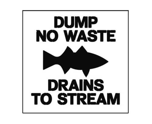 DUMP NO WASTE Stencil