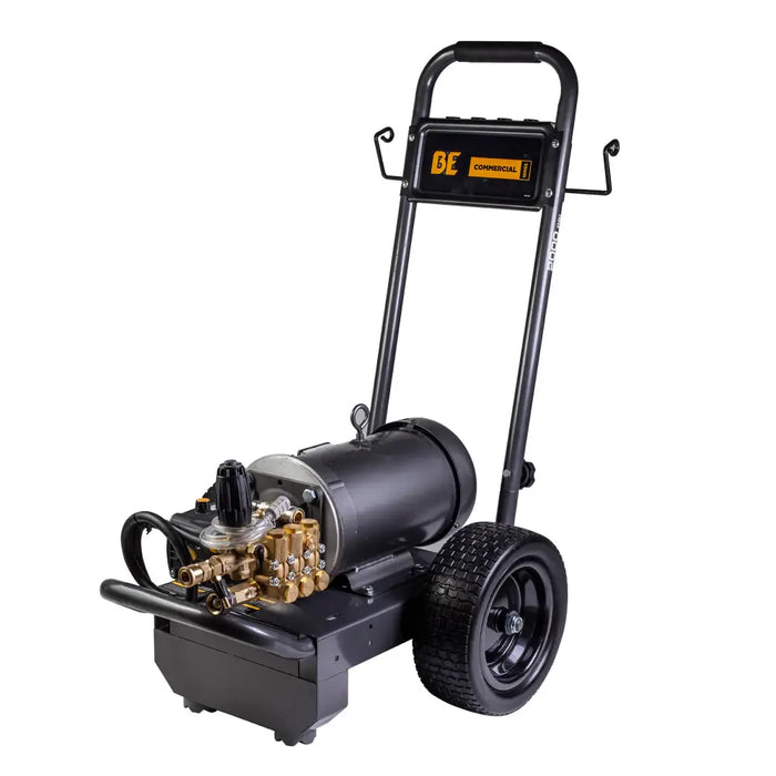 BE Power 2,000 PSI 3.5 GPM Electric Pressure Washer – Baldor Motor, AR Triplex Pump (B205E34A)