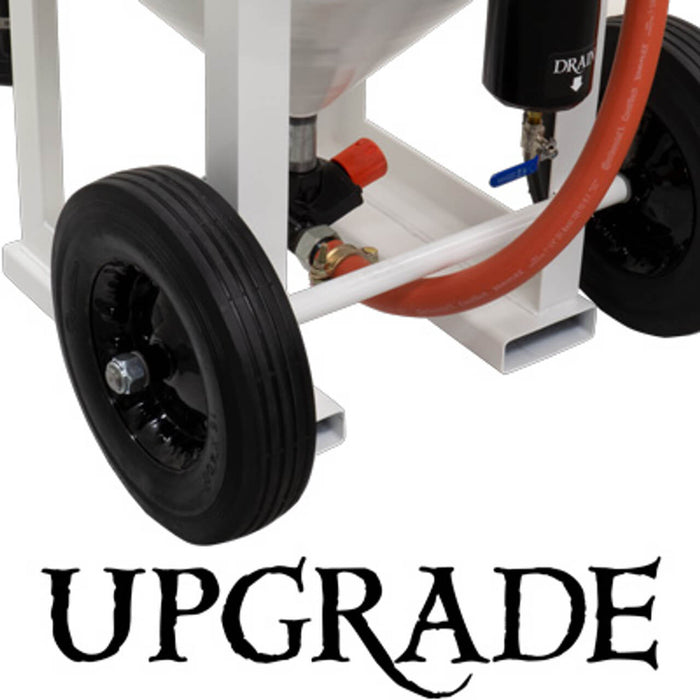 Fork Pocket Upgrade for S-Series 6.5 cu ft Abrasive Blasters – Factory Installed