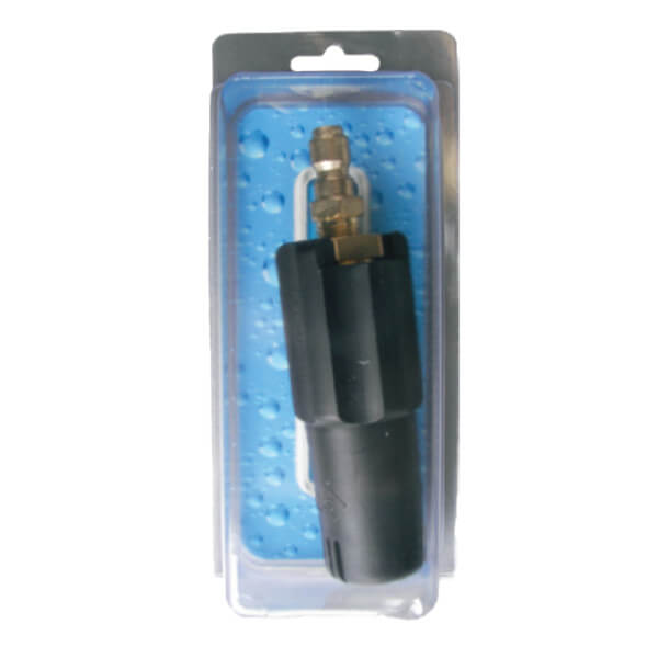 Pressure-Pro 02-105 Rotomax #2 Rotating Nozzle – w/ D10007 QC Plug – OEM Replacement Part