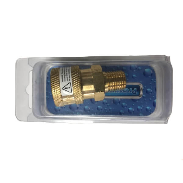 Pressure-Pro 02-125 QC Socket – Brass – 1/4" MNPT – D-Pac – OEM Replacement Part