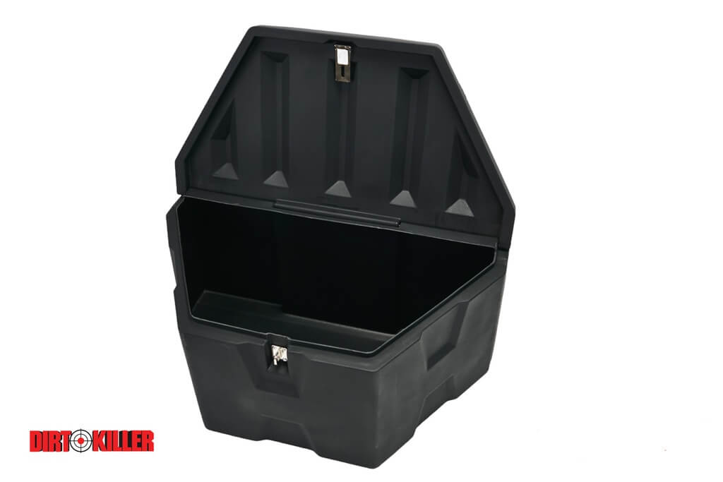 Trailer Tongue Tool Box – Black Polyethylene – OEM Replacement Part – PN 1000009