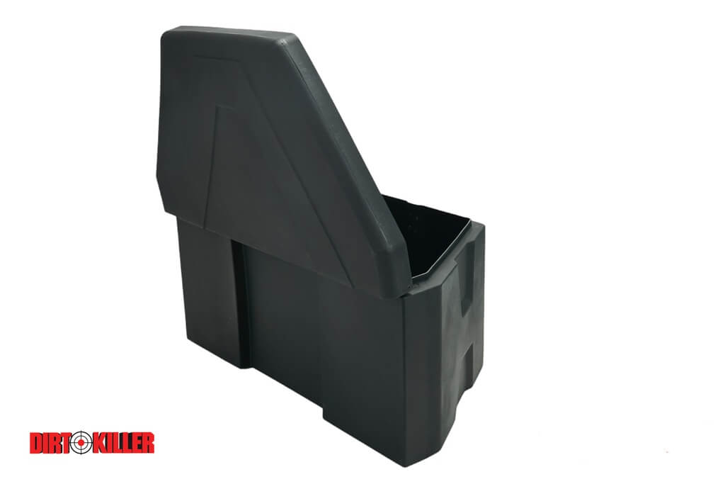 Trailer Tongue Tool Box – Black Polyethylene – OEM Replacement Part – PN 1000009