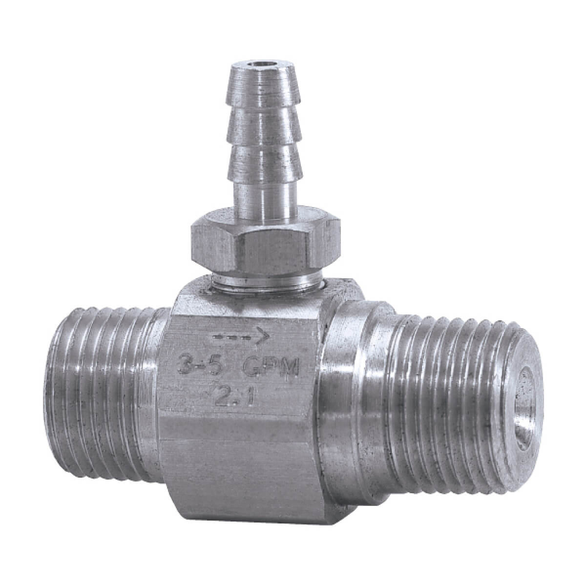 Rectangular Liquid Injector GP 100875 Fixed Injector – 2.3mm Hi-Draw Stainless Steel Chemical Inje ...