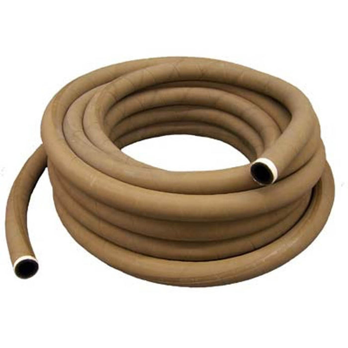 Hose – Blast Hose, Tan Ergo Flex, 1-1/4" ID × 1-7/8" OD, 2-Ply, 150 PSI WP, Size 2 Coupling/Nozzle Holder, Price Per Foot