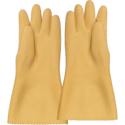Gum Rubber Blast Gloves – Cotton Lined – Abrasive Blasting Cabinet Gloves – Replaces Clemco 02243