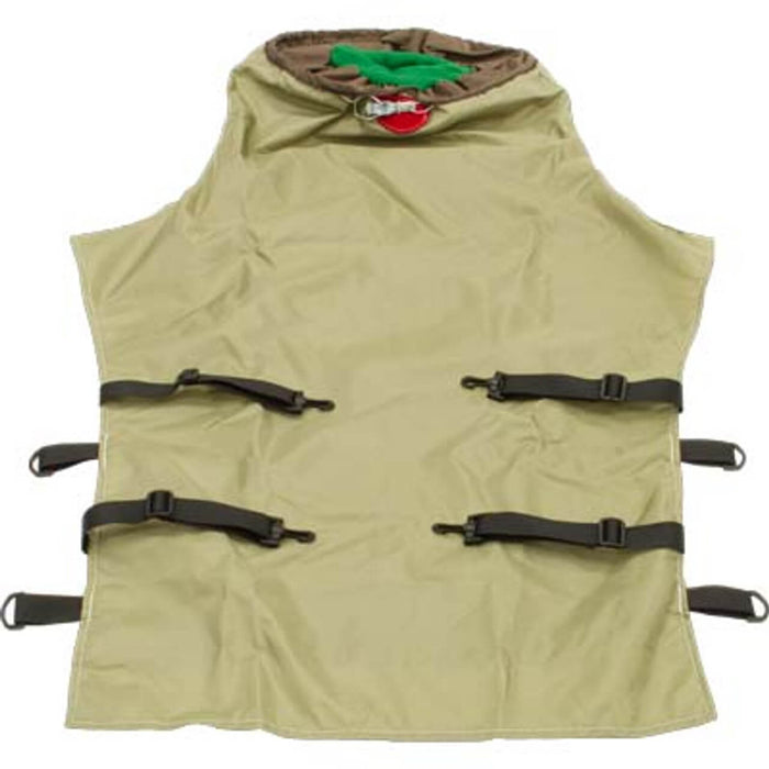 Bullard 88VX Cape – 38″, Nylon, Tan, Snap Hooks, Type CE