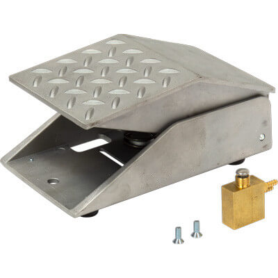 Foot Pedal Assembly – Blast Cabinet Control Pedal (Less Tubing) – Abrasive Blasting Replacement – Replaces Clemco 20483