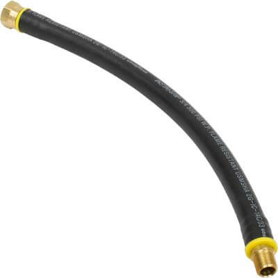 3/4" Flex Pusher Line Replacement – 19" Length (21" OAL) – Abrasive Blasting Hose – Replaces Clemco 24622