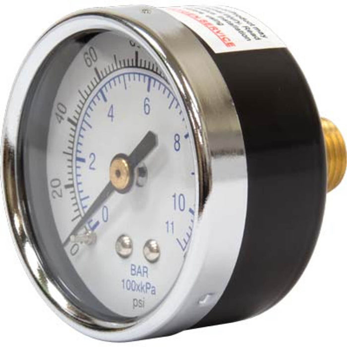 Bullard 41 / AirGladiator Series Regulator Gauge – OEM Pressure Gauge for 41P2 & 41P6 Assemblies