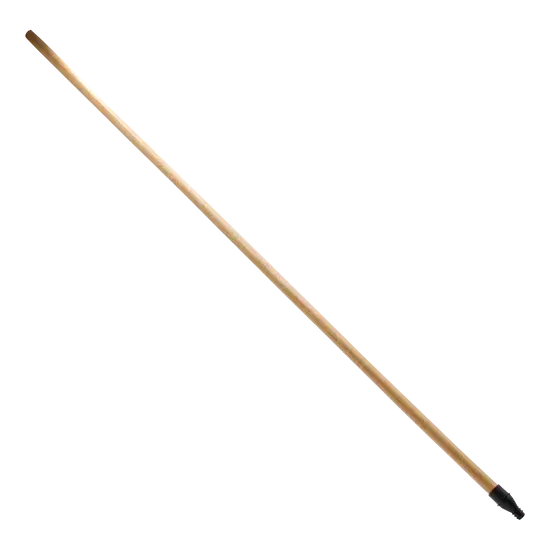 Wood Handle with Plastic Threads 15/16" x 60" – OEM Replacement Part