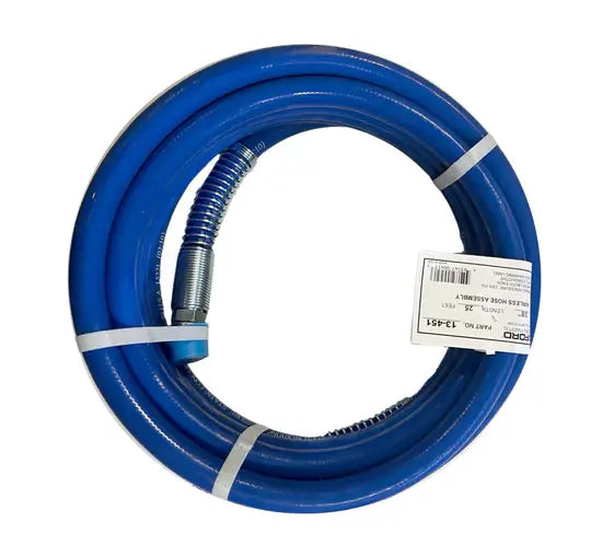 Replacement for Graco 214703, 240796: 25' x 3/8" Airless Hose Assy,3300 PSI [13-451] - Bedford 13-451