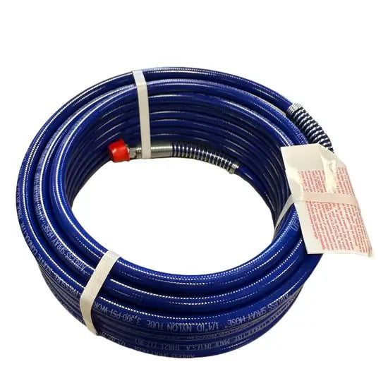 50' x 1/4" Airless Paint Sprayer Hose Assembly – 3300 PSI, High-Pressure Spray Hose