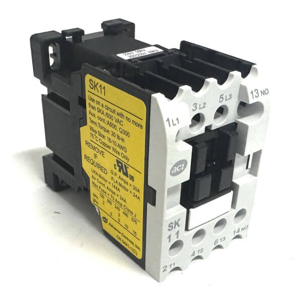 ACI Motor Controls Contactor – 5 HP – 3 Phase – 230V – SK Series – OEM Replacement Part – 135305