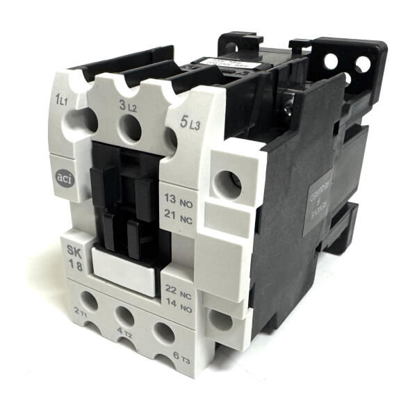 ACI Motor Controls Contactor – 7.5–10 HP – 1–3 Phase – 230V – SK Series – OEM Replacement Part – 135335