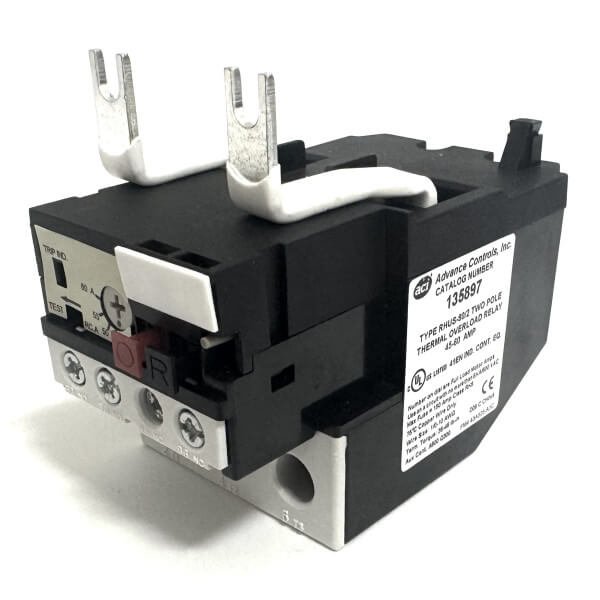 ACI Motor Controls Overload Relay – 45–60A – 10 HP – 1 Phase – 230V – OEM Replacement Part – 135897