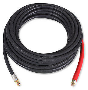 Mi-T-M 15-0160 Pressure Washer Hose – Genuine OEM Replacement 3/8" x 75' Black R2 Hose, 4500 PSI