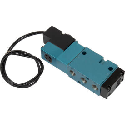 1/4" 4-Way Control Valve – 120VAC Pneumatic Control Valve – Abrasive Blasting Replacement – Replaces Clemco 12197