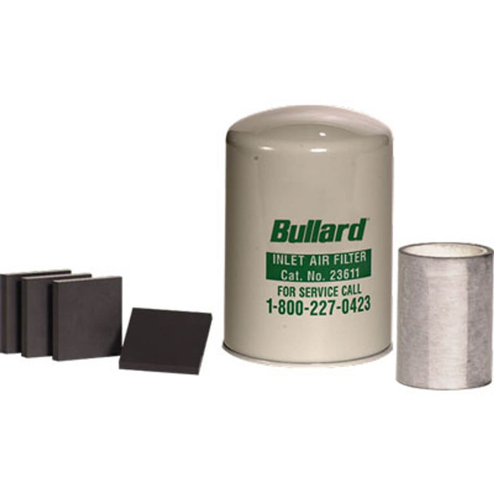 Bullard EDP10 Free Air Pump Service Kit – Replacement Carbon Vanes, Inlet Filter & Outlet Filter (OEM Maintenance Kit)