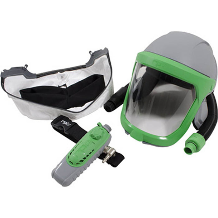 RPB Z-Link Respirator with Tychem QC Face Seal, C40 Climate Control Device, ANSI Z87+ Lens & ANSI Z89.1 Hard Hat – NIOSH TC-19C-0534 Type C