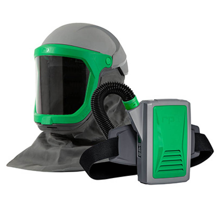 RPB Z-Link Respirator with Zytec Fire-Rated Shoulder Cape & PX5 Belt-Mounted PAPR Powered Respirator