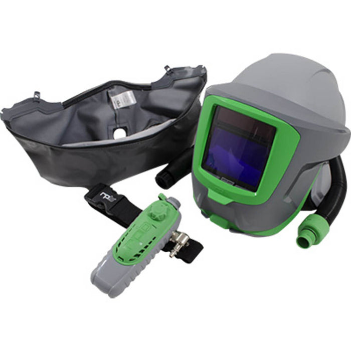 RPB Z-Link+ Respirator with Zytec Fire-Rated Face Seal, Auto-Darkening Weld Visor, C40 Climate Control, ANSI Z87+ Lens & ANSI Z89.1 Hard Hat – NIOSH TC-19C-0534 Type C