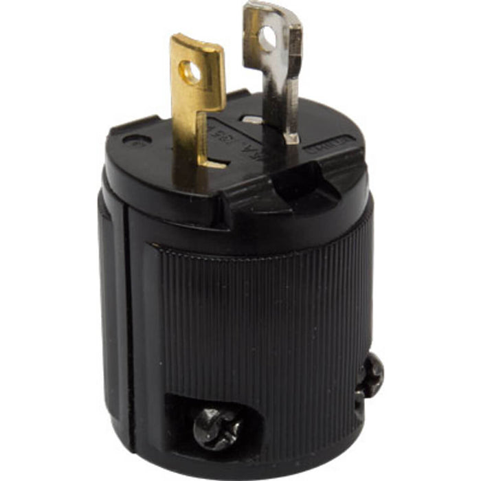 Male Twist-Lock Midget Connector – 2-Prong Electrical Blast Control Plug