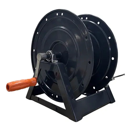 Gladiator 300' A-Frame Powder-Coated Hose Reel with Swivel – 3/8" Pressure Washer Hose Reel