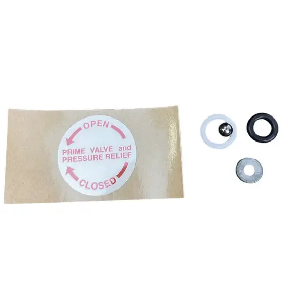 Prime & Pressure Relief Valve - Repair Kit