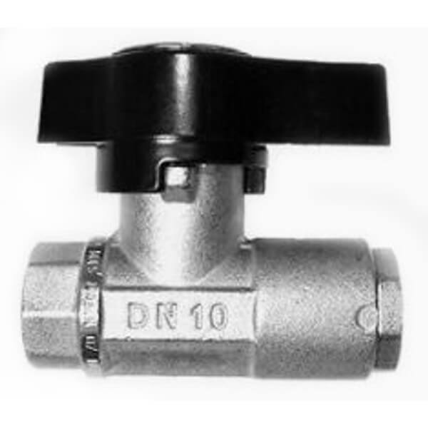 20.0032 Brass Chromed Ball Valve – 3/8" FPT x 3/8" FPT, 3000 PSI