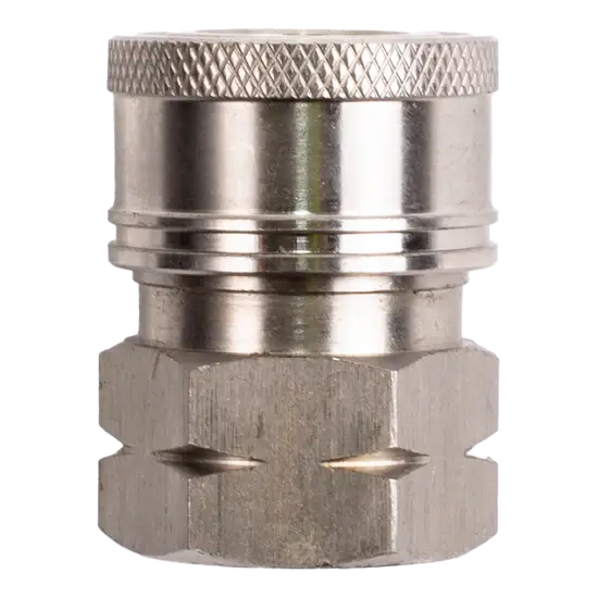 Stainless Steel Quick Connect Socket 1/4" FNPT 7500 PSI – OEM Replacement Part