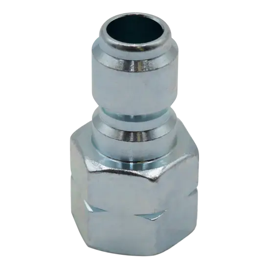 Quick Connect Plug 1/4" FNPT Zinc-Plated Steel – OEM Replacement Part