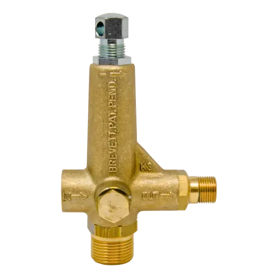 K3.0E Pressure Washer Unloader Valve 2.1–3.0 GPM 400–1450 PSI – OEM Replacement Part