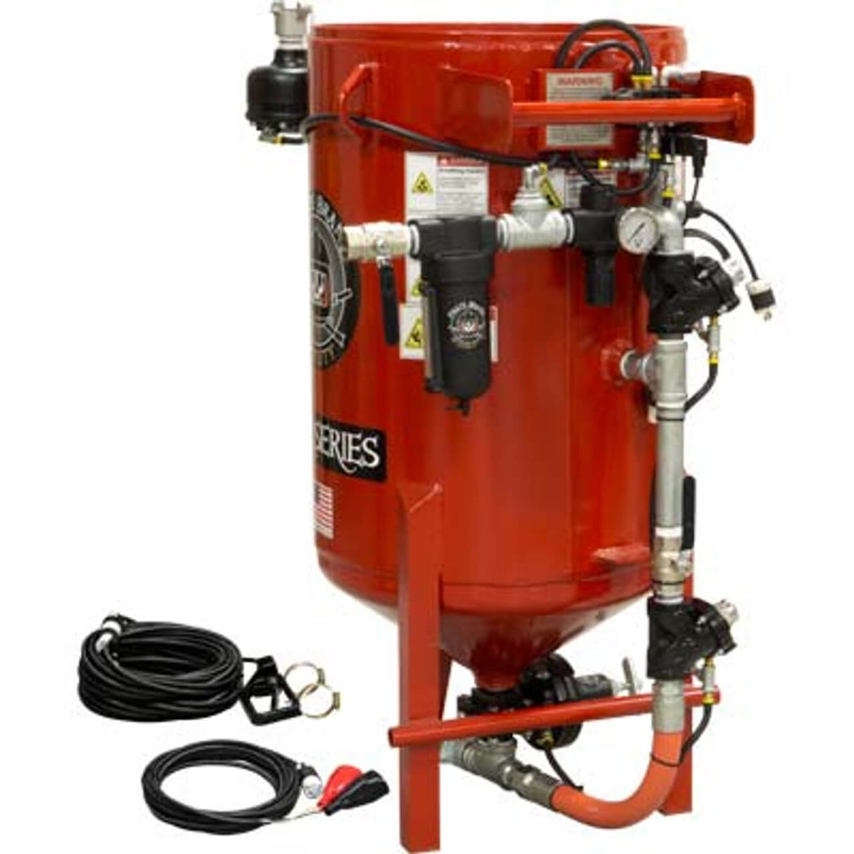 6.5 cu ft E-Series Blast Room Blast Pot – Electric 12 VDC Pressure Rel ...