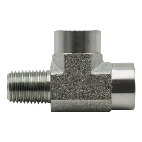 Steel Street Tee 1/2" FPT x 1/2" MPT x 1/2" FPT 3000 PSI – OEM Replacement Fitting
