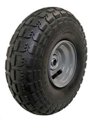 10" Pneumatic Tire 4.10 x 3.50-4 with 3/4" Hub & Nylon Bushing – OEM Replacement Part