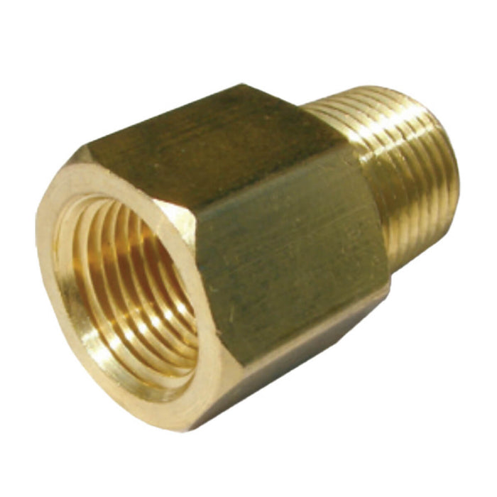 3200-06-04 Brass Adapter – 3/8" Female x 1/4" Male
