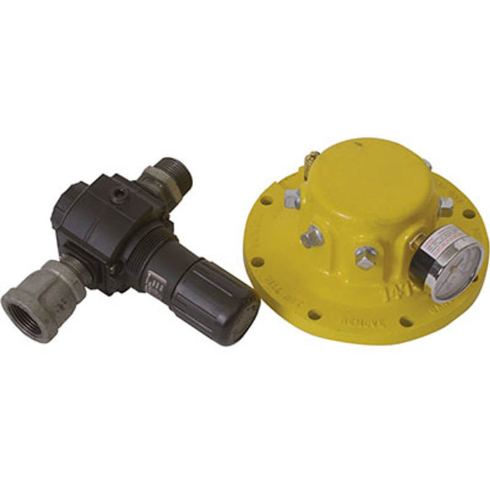 Bullard 41 Series Manifold Assembly 41P6 – Regulator w/ Fittings, Pressure Gauge & 6-Outlet Top Housing