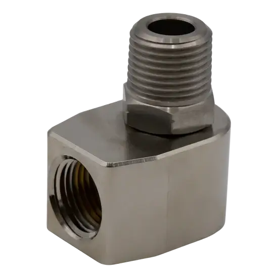 Mosmatic 43.453 WDE 90° Rotary Union Swivel – 1/2" FPT x 1/2" MPT Stainless Steel