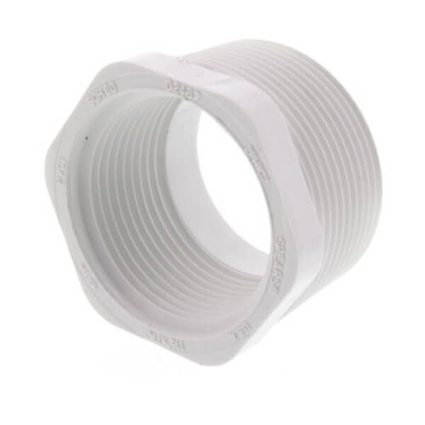439-212 PVC Hex Bushing – 1-1/2" MPT x 1-1/4" FPT