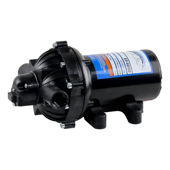 Everflo EF4000 Diaphragm Pump 4.0 GPM 60 PSI 12V 13A – OEM Replacement Pump