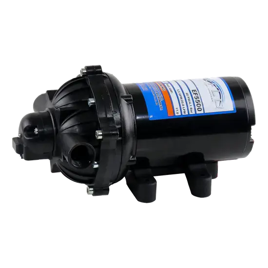 Everflo EF5500 Diaphragm Pump 5.5 GPM 60 PSI 12V 17A – OEM Replacement Pump