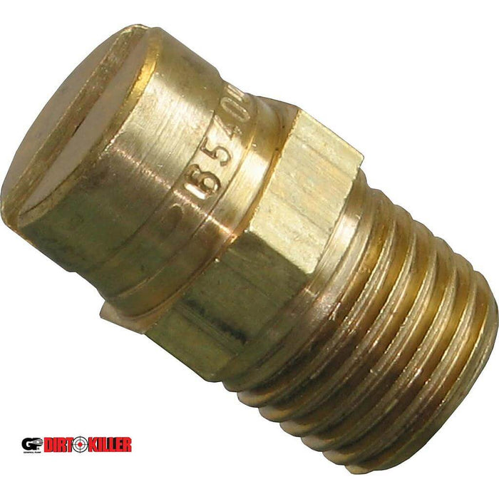 Pressure Washer Nozzle 10.0 – 65 Degree – Brass – 1/4" MNPT Threaded – OEM Replacement Part – 5000165