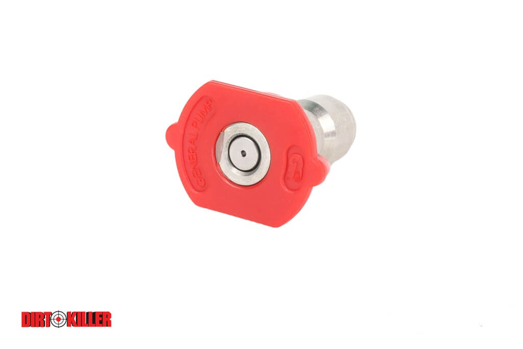 Pressure Washer Nozzle 10.0 – 0 Degree – Red – Quick Disconnect – OEM Replacement Part – 5000376