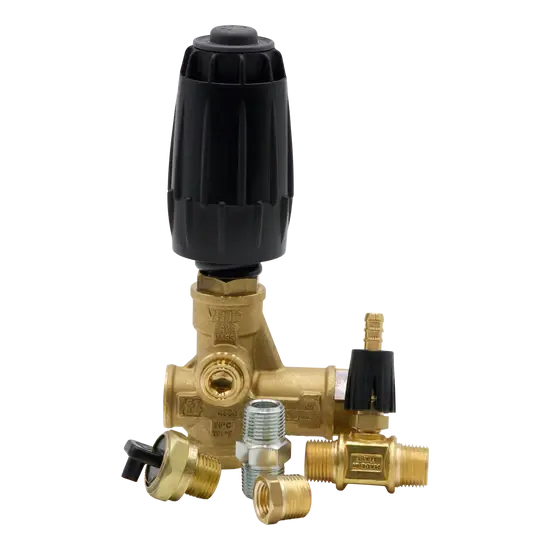 VRT3-310EZ Unloader Valve 4500 PSI with Thermal Relief Valve & Injector – OEM Replacement Part
