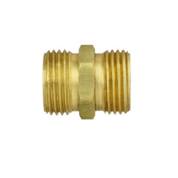 Pressure-Pro 509-12-12 Garden Hose Solid Fitting – 3/4" MNPT x 3/4" Male GH