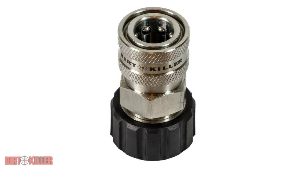 Quick Connect Adapter – 3/8" QC Socket x 22mm Female Coupling – OEM Replacement Part – 5100675